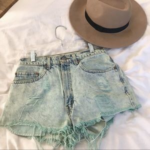 Vintage Levis Shorts | High wasted 505